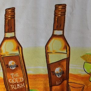 Puritan Mens Short Sleeve White Tequila Pattern